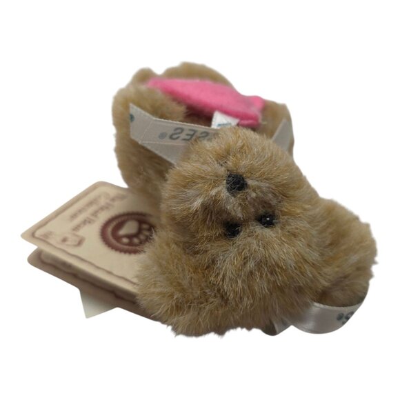 Boyds Bears Hershey Mini Mama Bearkisses Bear Head Bean Plush Ornament 4" - Picture 6 of 8